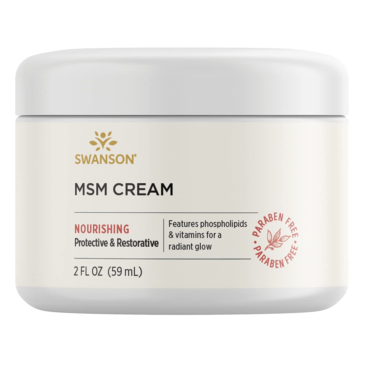 Swanson Msm Cream 2 Fl Ounce (59 Ml) Cream