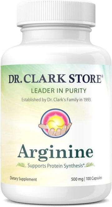 Dr. Clark Arginine, 500Mg, 100 Gelatin Gelatin Capsules