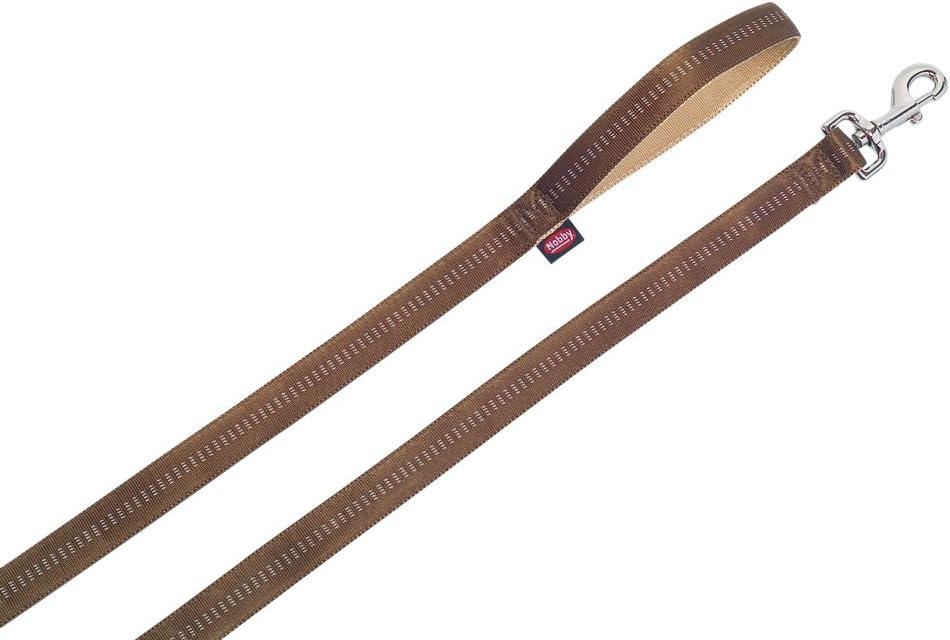 Nobby Leash Soft Grip, 120 Cm/ 20 Mm, Brown12Nobby267