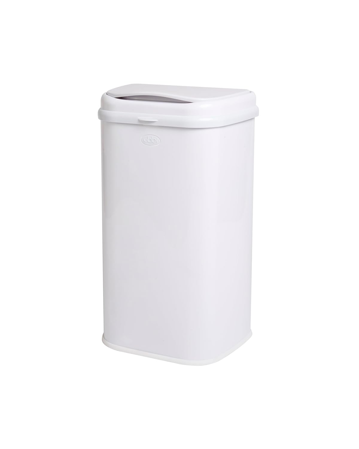 Ubbi Adult Diaper Pail, Stainless Steel Odor Locking, No Special Bag Required, Awards-Winning, Modern Design, White