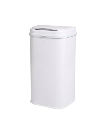 Ubbi Adult Diaper Pail, Stainless Steel Odor Locking, No Special Bag Required, Awards-Winning, Modern Design, White