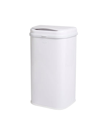 Ubbi Adult Diaper Pail, Steel Odor Locking, No Special Bag Required, Awards-Winning, Modern Design, White