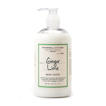 Stonewall Kitchen Ginger Lime Hand Lotion, 16.9 oz