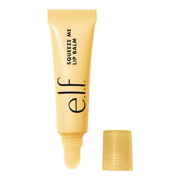 E.L.F. Squeeze Me Lip Balm, Moisturizing Lip Balm For A Sheer Tint Of Color, Infused With Hyaluronic Acid, Vegan & Cruelty-Free, Vanilla Frosting