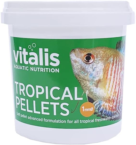 Vitalis Tropical Pellets Xs 70G Fish Food