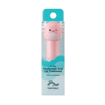 Tonymoly X Squishmallows Archie Hyaluronic Acid Hydrating Lip Treatment Stick - Lip Balm For All Skin Types With Hyaluronic Acid, Plumping Benefit - 0.49 Oz