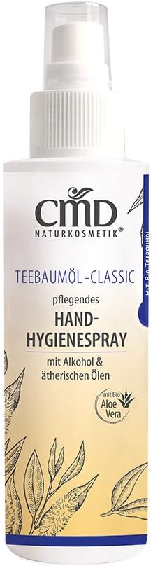 Cmd Tea Tree Oil Nourishing Hand Hygiene Spray With Spray Head 100 Ml