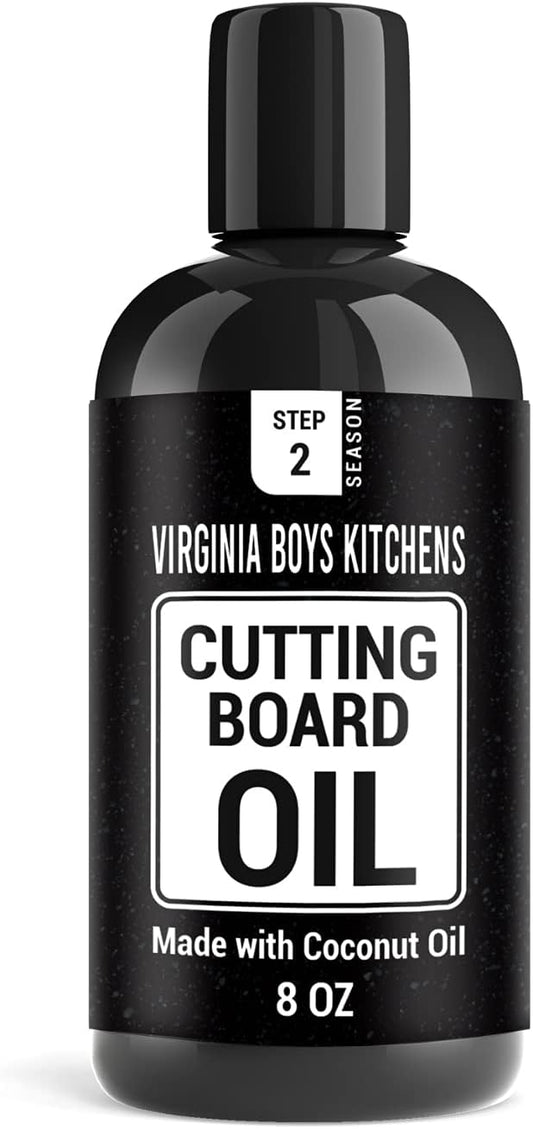 Butcher - Block Oil - no Mineral Oil - Food Grade Conditioner and Oil - Use for Wooden Cutting Boards - Full Size Wax and Oil and Wax Applicator and Soap - Gift Packaging
