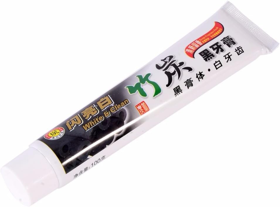 Bamboo Charcoal Toothpaste Whitening Formula Fresh Breath Whitener Effect 100G