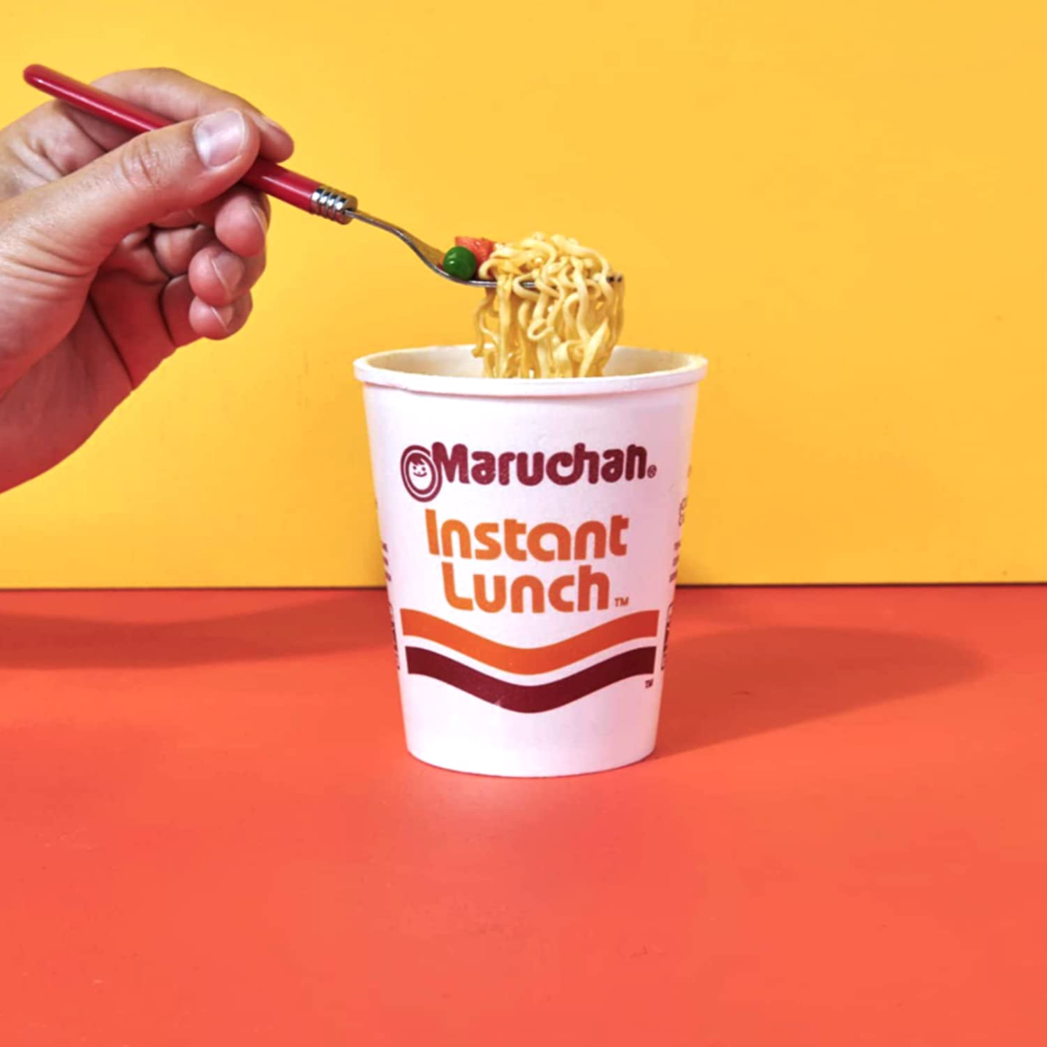 Maruchan Ramen Instant Lunch Variety, 5 Flavors, Chicken, Hot & Spicy Shrimp, Lime Chili Shrimp, Cheddar, Hot & Spicy Chicken (Pack of 12) with By The Cup Chopsticks : Grocery & Gourmet Food