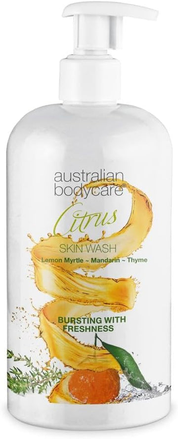 Australian Bodycare Skin Wash Professional 500 Ml | Tea Tree Oil + Citrus Body Wash For The Skin | Relieves Spots And Pimples, Acne, Body Odor & Smelly Feet | Effective After Shaving And Waxing