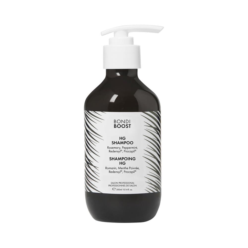 Bondiboost Hg Anti-Thinning Shampoo For Women & Men [16.90 Fl Oz], Clinically Tested To Promote Fuller + Thicker-Looking Hair, Natural Mint Scent + Procapil, Redensyl & Rosemary Formula, Sulfate-Free