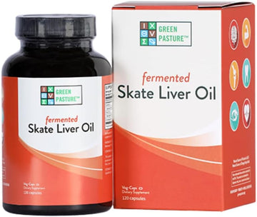 Green Pasture Fermented Skate Liver Oil 120 Caps