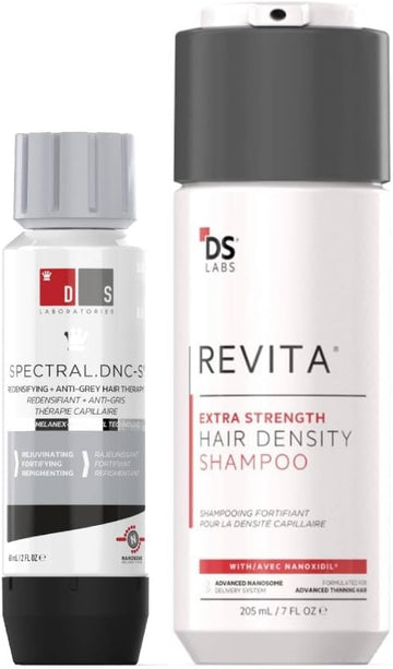 DS Laboratories Spectral.DNC-S Hair Serum and DS Laboratories Revita Extra Strength Shampoo