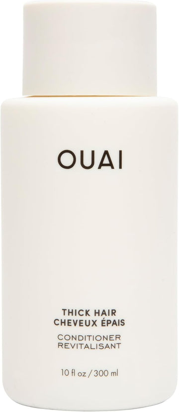 Ouai Medium Conditioner Refill - Hydrating Hair Conditioner With Coconut Oil, Babassu Oil, And Keratin - Strengthens, Repairs And Adds Shine - Paraben And Phthalate Free Hair Care Products 946Ml