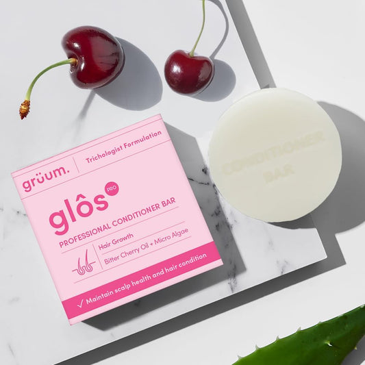 Grüum Mega Moisture Hair Conditioner Bar 50G - Sles, Edta & Paraben Free Conditioner Bar For Hair Lasts Up To 60 Washes - Plant-Based Vegan Solid Conditioners Bars For Hairs