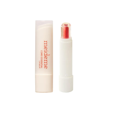 Scarlet Red Core Essential Lip Balm – Non-Sticky Tint Intense Hydration & Protection For Dry Cracked Chapped Lips Hydrating With Shea Butter Golden Hibiscus Rosehip Jojoba Seed Grape Seed Oil