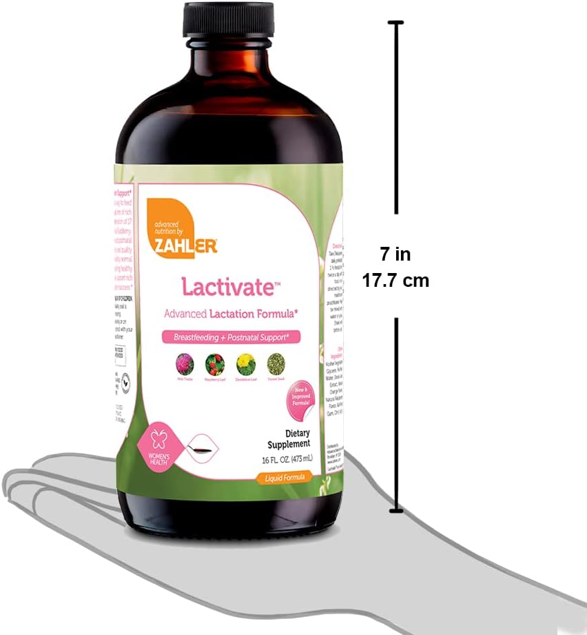Zahler Lactivate, Lactation Support Supplement to Increase Mothers Mil
