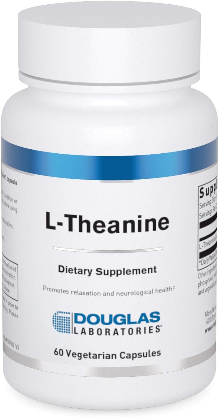 Douglas Laboratories L-Theanine | Promotes A Feeling Of Calmness | 60 Capsules