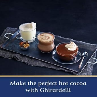 Ghirardelli Double Chocolate Hot Cocoa Mix, 0.85-Ounce Packets (Pack Of 10)