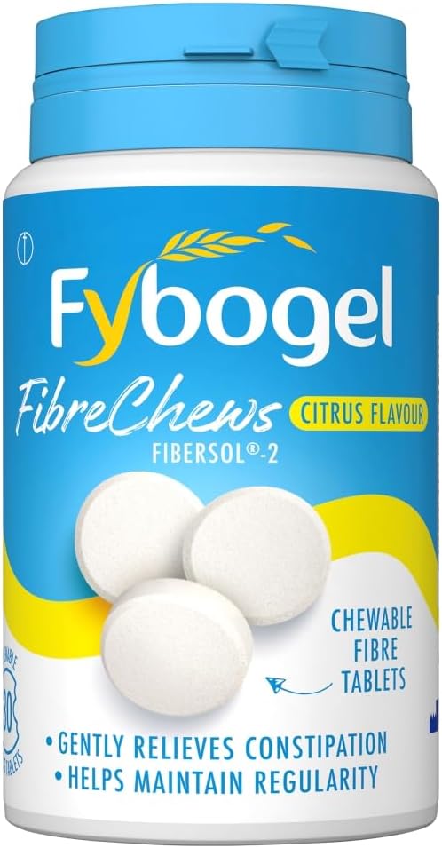 Fybogel Fibrechews 30S, Chewable For Constipation Relief (Pack Of 2)
