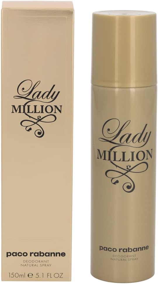 Paco Rabanne Lady Million Deodorant Spray 150 Ml
