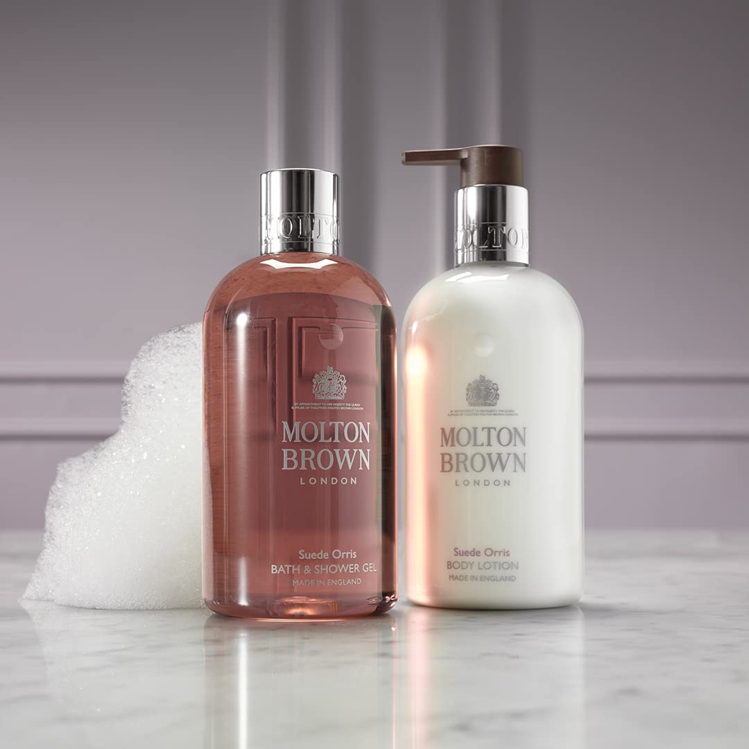 Molton Brown Suede Orris Bath & Shower Gel 10 fl. oz. : Beauty & Personal Care