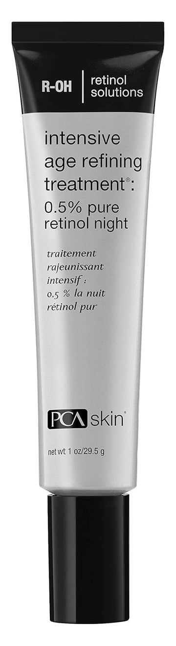 PCA SKIN Intensive Anti Aging Face Serum - 0.5% Pure Vitamin A Retinol Cream for Uneven Skin Tone, Fine Lines & Wrinkles (1 oz)