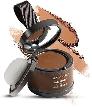 Hairline Powder, Hair Shadow, Hair Root Concealer, Hairline Shadow Cover Up Powder Use For Filling In Thinning Hair, Hair Root Concealer For Makeup For Men And Women, Light Brown
