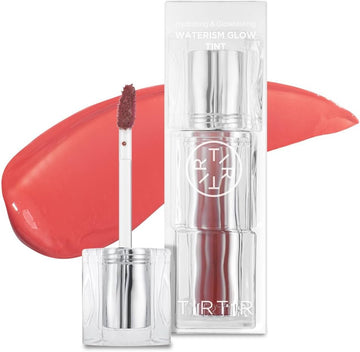 Tirtir Waterism Tinted Lip Gloss #02 Merry Coral, 0.14 Fl Oz – Kiss Ready Lipgloss, 12H Long Lasting Non Sticky Natural Tinted Glow Korean Multiuse Cheek And Lip Tint For Women Gift