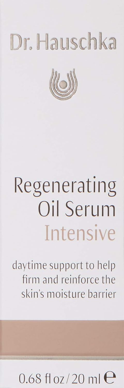 Dr. Hauschka Regenerating Oil Serum Intensive, daytime support to help firm and reinforce the skin's moisture barrier, 0.68 Fl Oz