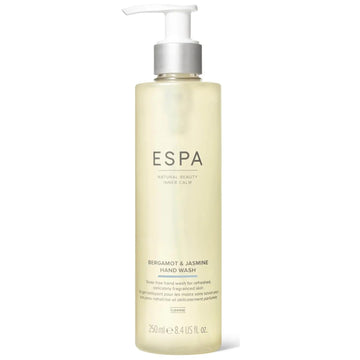 Espa | Bergamot & Jasmine Hand Wash | 250Ml | Essential Oils | Suitable For Sensitive Skin
