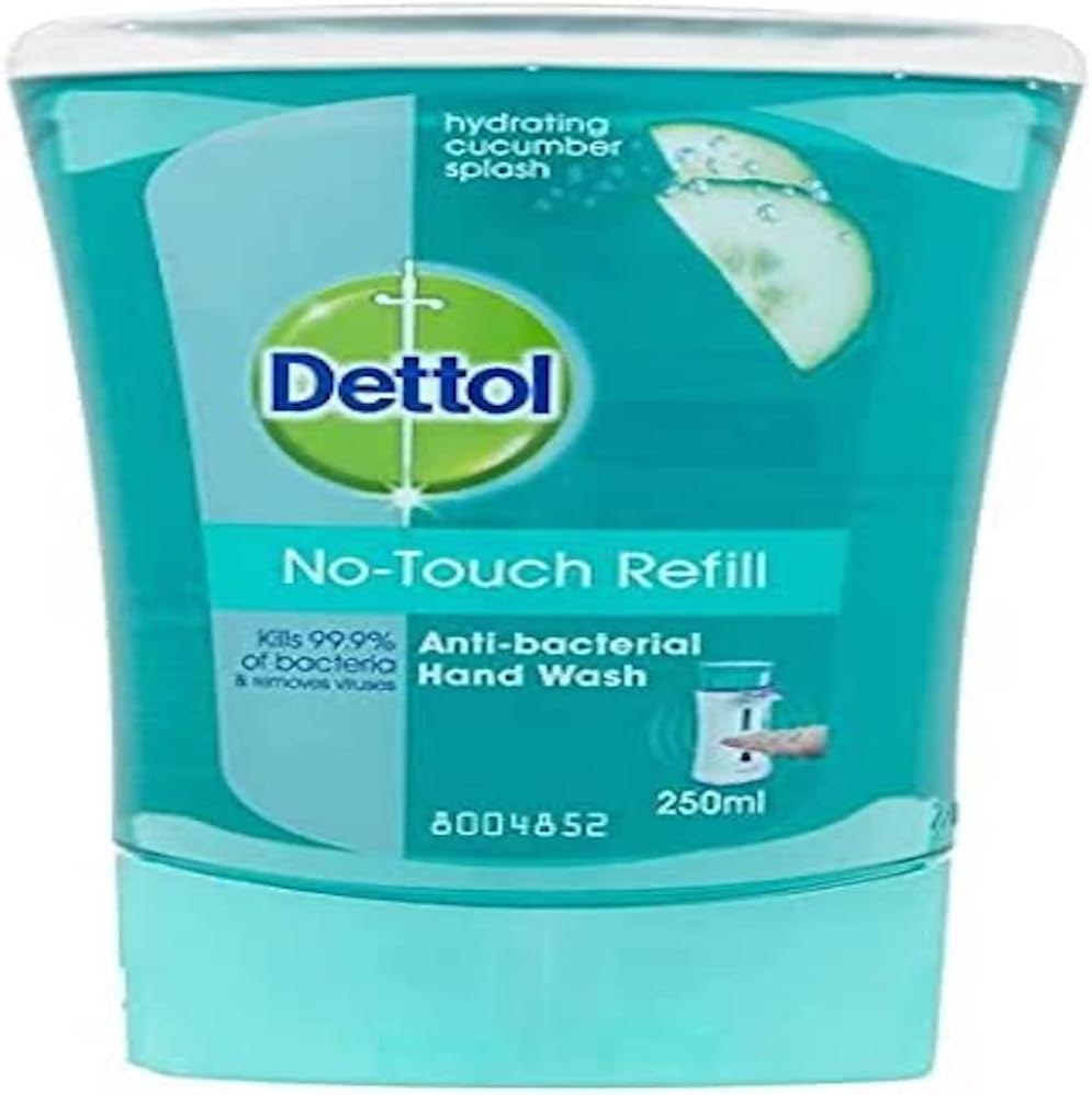Dettol No-Touch Refill Hand Wash Refreshing Cucumber, 250ml : Amazon.co.uk: Beauty