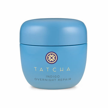 Tatcha Indigo Overnight Repair | Face Cream & Serum Treatment, Fragrance Free Night Cream, 50 Ml | 1.7 Oz