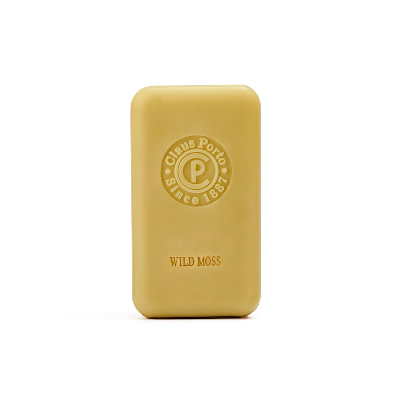Claus Porto - Leao Verde Wild Moss Body Soap For Men + Women | Invigorating, Cleansing, Nourishing | Handcrafted, Aromatic, Spicy, Woody (150G | 5.3 Oz) : Beauty & Personal Care