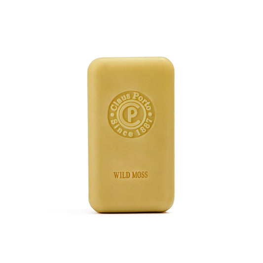 Claus Porto - Leao Verde Wild Moss Mini Soap | Invigorating, Cleansing, Nourishing | Handcrafted, Aromatic, Spicy (50G | 1.7 Oz)