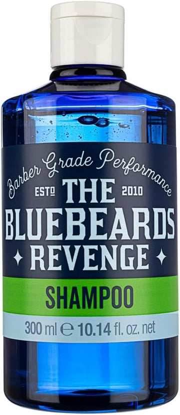 The Bluebeards Revenge, Shampoo For Men, Rehydrates Hair And Scalp, Removing Trapped Dirt, Oil And Styling Products, Sls And Paraben Free, 300Ml