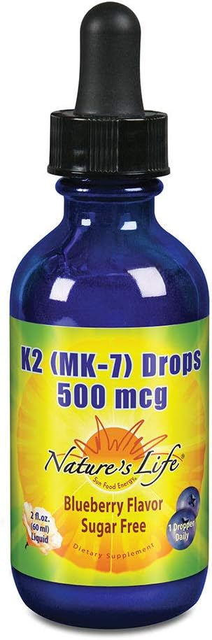 Nature'S Life Vitamin K2 (Mk7) Drops, 2 Oz