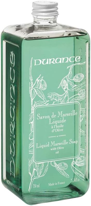 Durance Liquid Marseille Soap Refill With Olive Oil 750ml – Paraben Free Hand Wash Refill – Vegan Friendly - Gently Cleanses & Nourishes : Amazon.co.uk: Beauty
