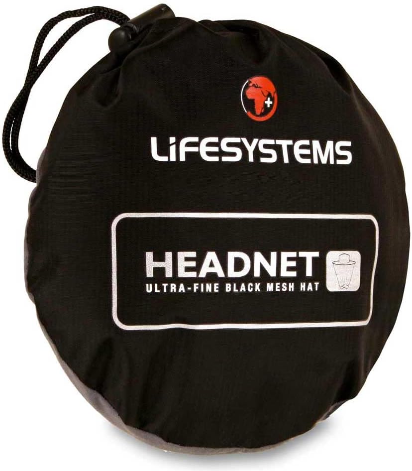 Lifesystems Unisex Midge/Mosquito Head Net Sun Hat, Black