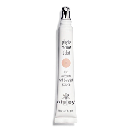 Sisley Paris Phyto-Cernes Eclat, No. 1 - 15 Ml - Eye Concealer - Tinted Anti-Dark Circles Product - Instantly Masks Dark Circles & Targets Puffiness - Natural, Long-Wear Finish - Includes Brush