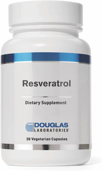 Douglas Laboratories Resveratrol | Antioxidant Support For Cardiovascular, Neurological, Metabolic And Mitochondrial Health | 30 Capsules