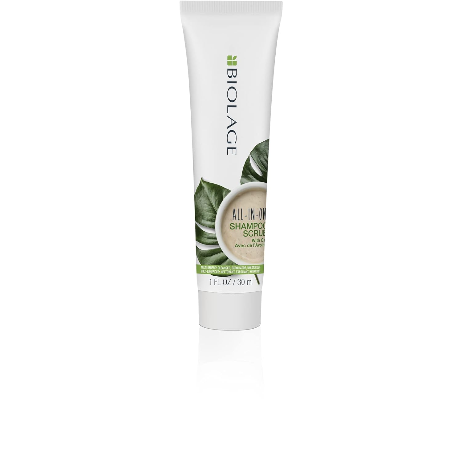 Biolage All-In-One Multi-Benefit Shampoo Scrub | Cleanses, Detoxifies & Gently Exfoliates Scalp | For All Hair Types | Vegan