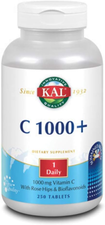 KAL C-1000 Plus, 250 Tabs. : Health & Household