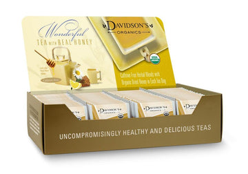 Davidson'S Organics, Bing Cherry With Almond, 100-Count Individually Wrapped Tea Bags