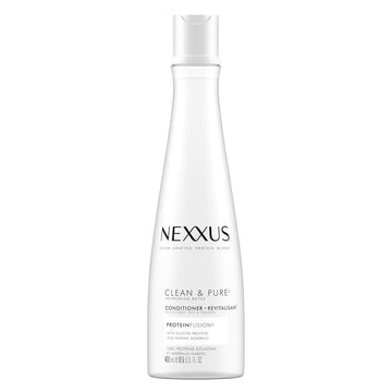 Nexxus Clean And Pure Conditioner Nourished Hair Care, With Proteinfusion, Silicone, Dye, And Paraben Free 13.5 Oz