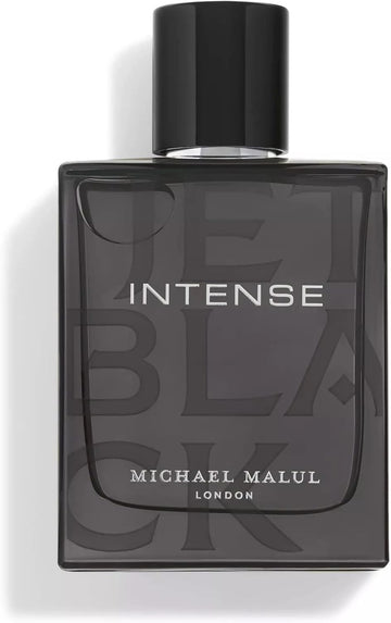 Michael Malul Jet Black Intense Eau De Parfum For Men - 100Ml | 3.4Oz