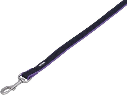 Nobby Preno Mesh Dog Lead, 120 cm/15 - 20 mm, Purple :Pet Supplies