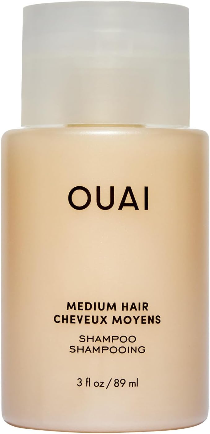 Ouai Thick Shampoo - Moisturizing Shampoo With Keratin, Marshmallow Root, Shea Butter & Avocado Oil For Thick Hair - Strengthens & Hydrates Strands - Paraben, Phthalate, Sulfate Free Shampoo - 300Ml