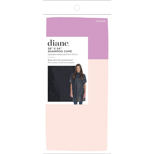 Diane Shampoo Cape, 36X54, Black : Hair Styling Products : Beauty & Personal Care